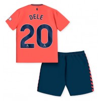 Camisa de Futebol Everton Dele Alli #20 Equipamento Secundário Infantil 2023-24 Manga Curta (+ Calças curtas)